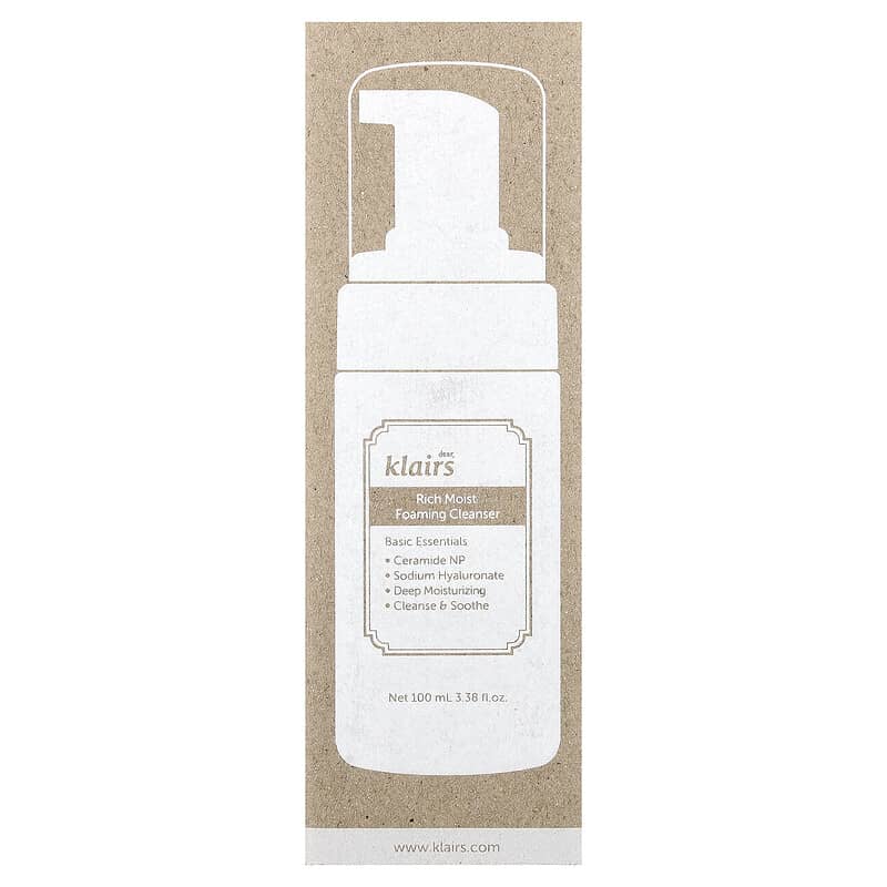 Klairs - Rich Moist Foaming Cleanser