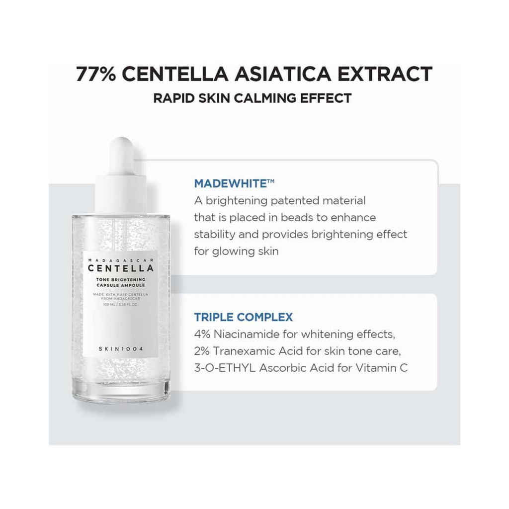 SKIN1004 - Madagascar Centella Tone Brightening Capsule Ampoule