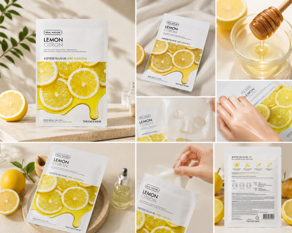 THE FACE SHOP - Real Nature Face Mask 1pc 20 Types