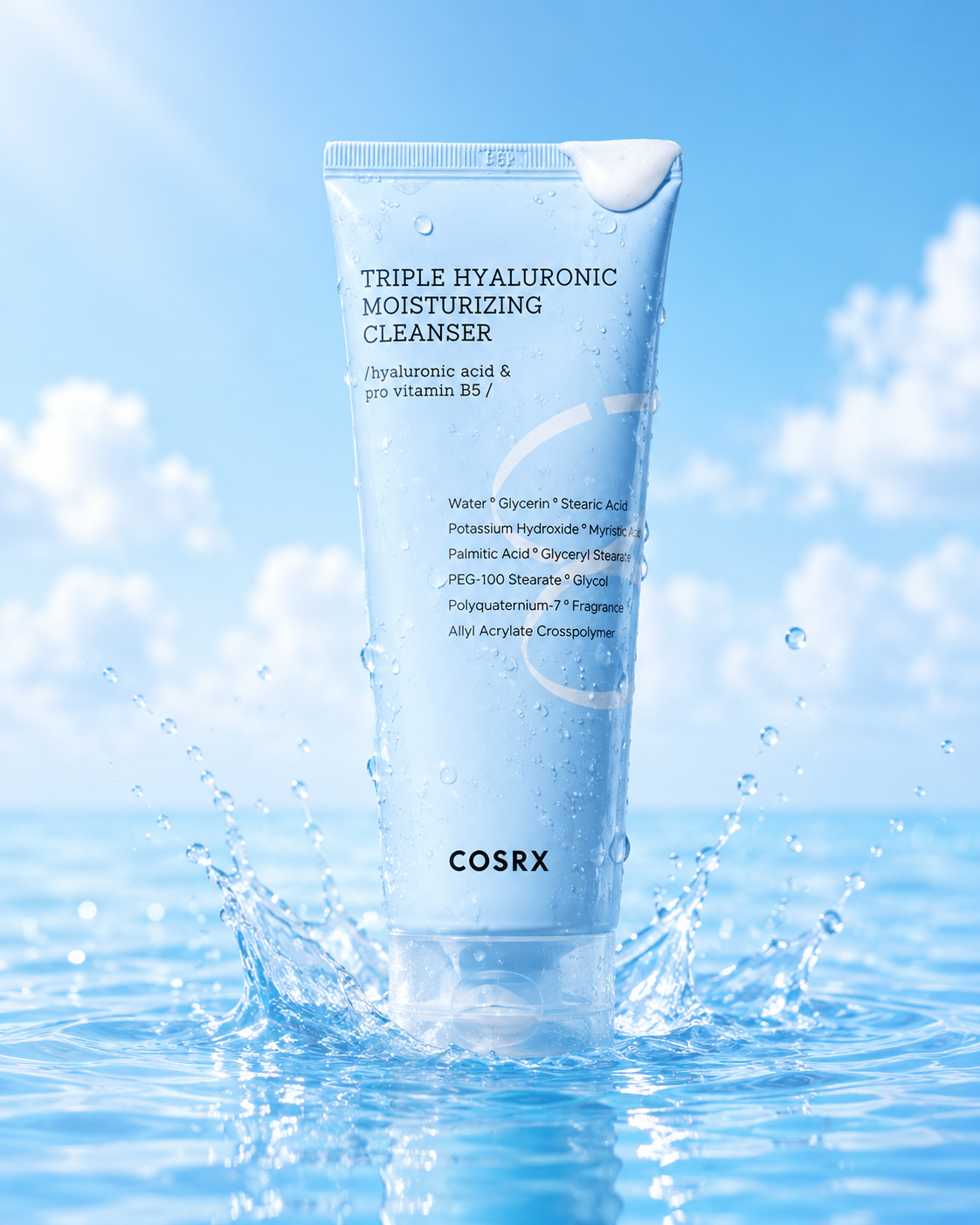 COSRX - Hydrium Triple Hyaluronic Moisturizing Cleanser