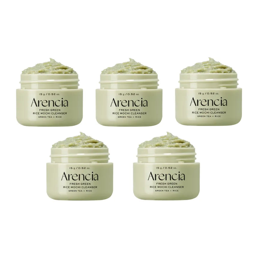 Arencia Fresh Green Rice Mochi Cleanser Mini Set